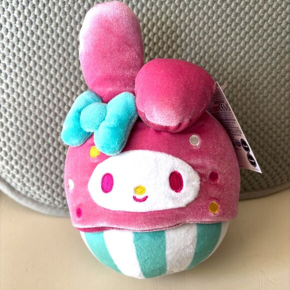 Gund Sanrio 9" My Melody Cupcake My Melody Plush Toy Hello Kitty - Picture 1 of 4